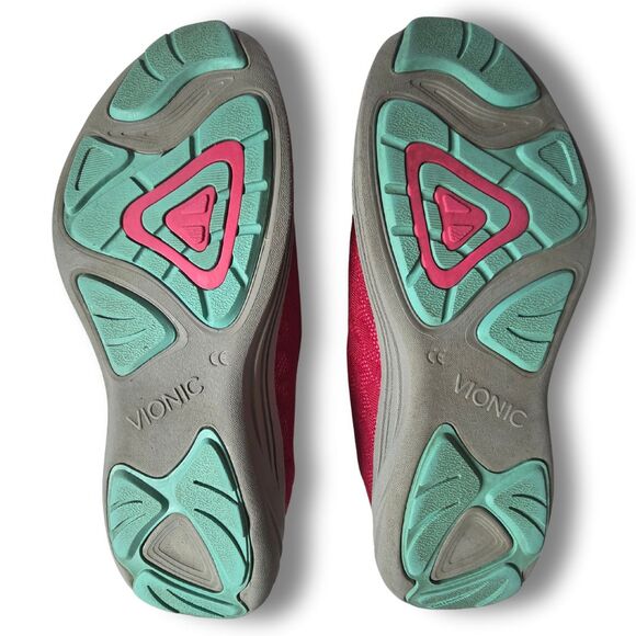 Vionic Sneakers Pink Agile Hydra Active Slip-On Orthotic Arch Support Shoes 7.5M - Picture 8 of 10